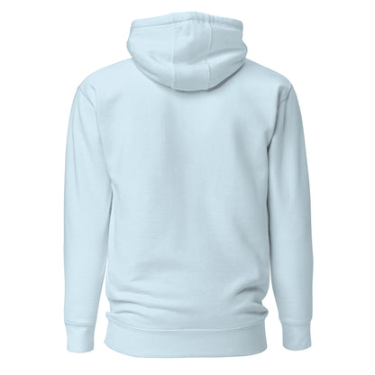 Broken Angel cyan hoodie nap