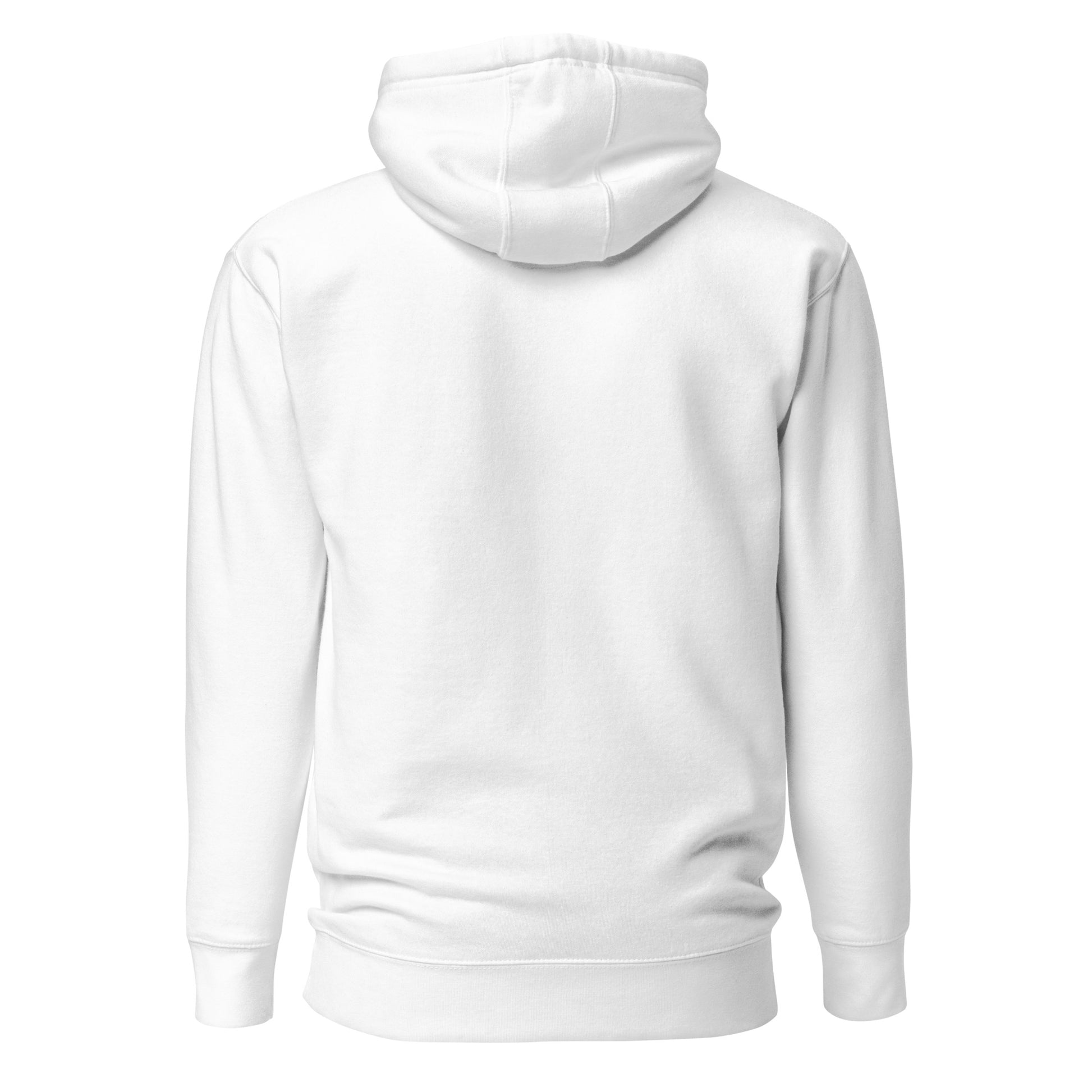 broken angel white hoodie nap