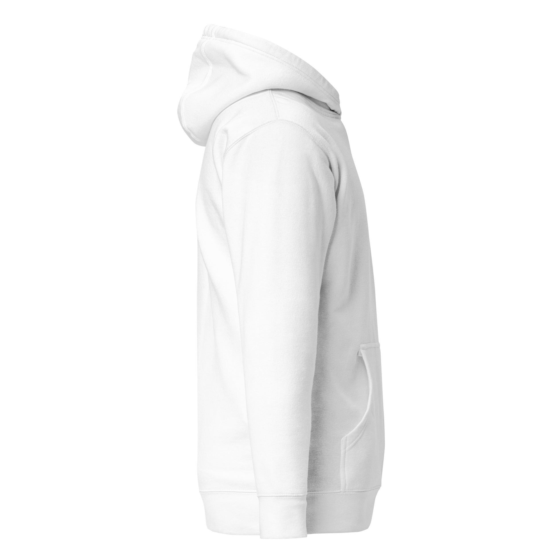 broken angel white hoodie nap