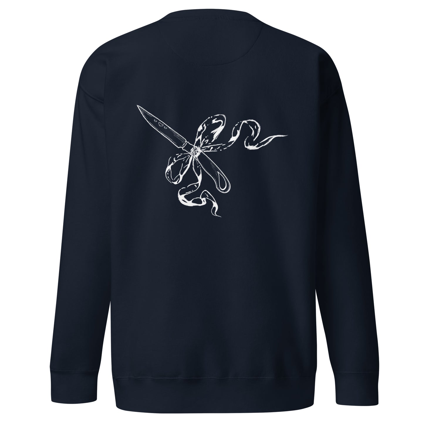 beauty of rage nap sweatshirt navy