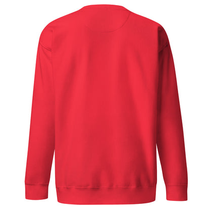 soulmates nap sweatshirt red