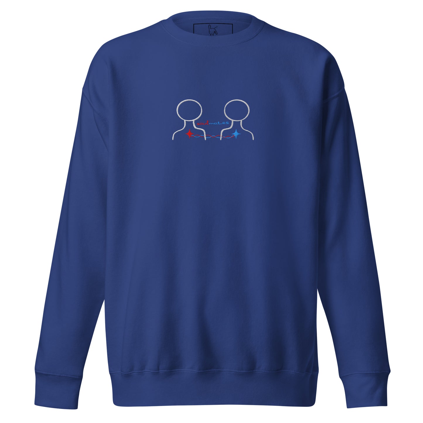 soulmates nap sweatshirt blue